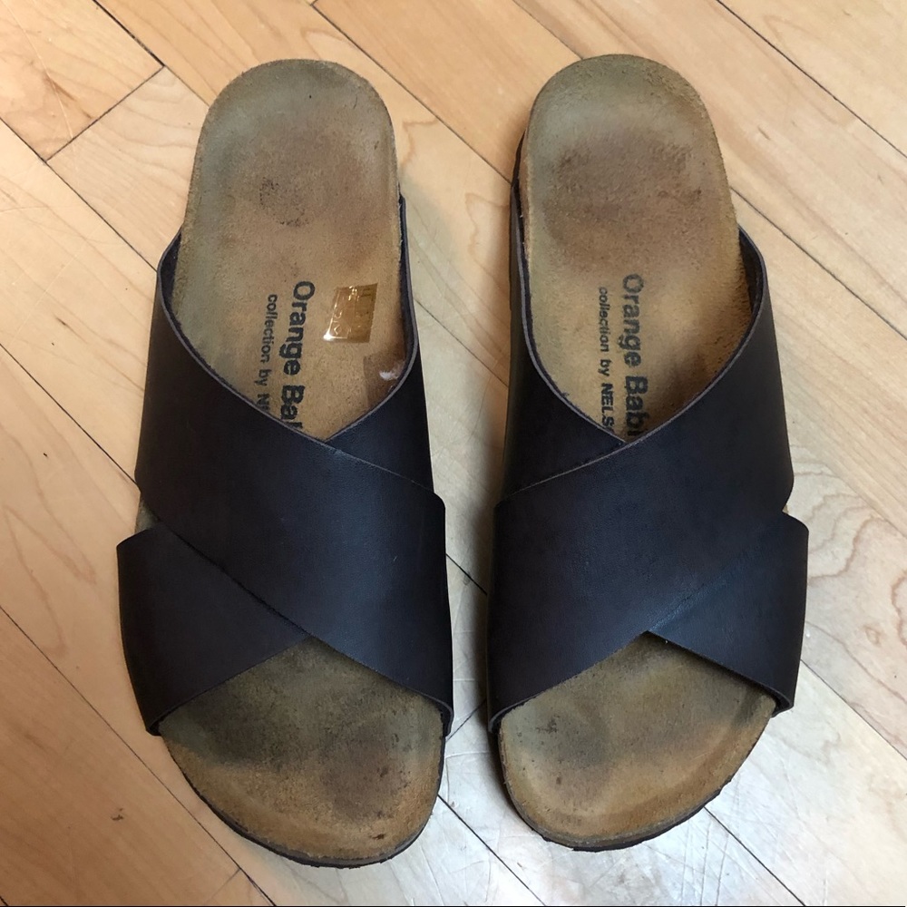 Orange Babies by Nelson Brown Women’s Sandals Size 40